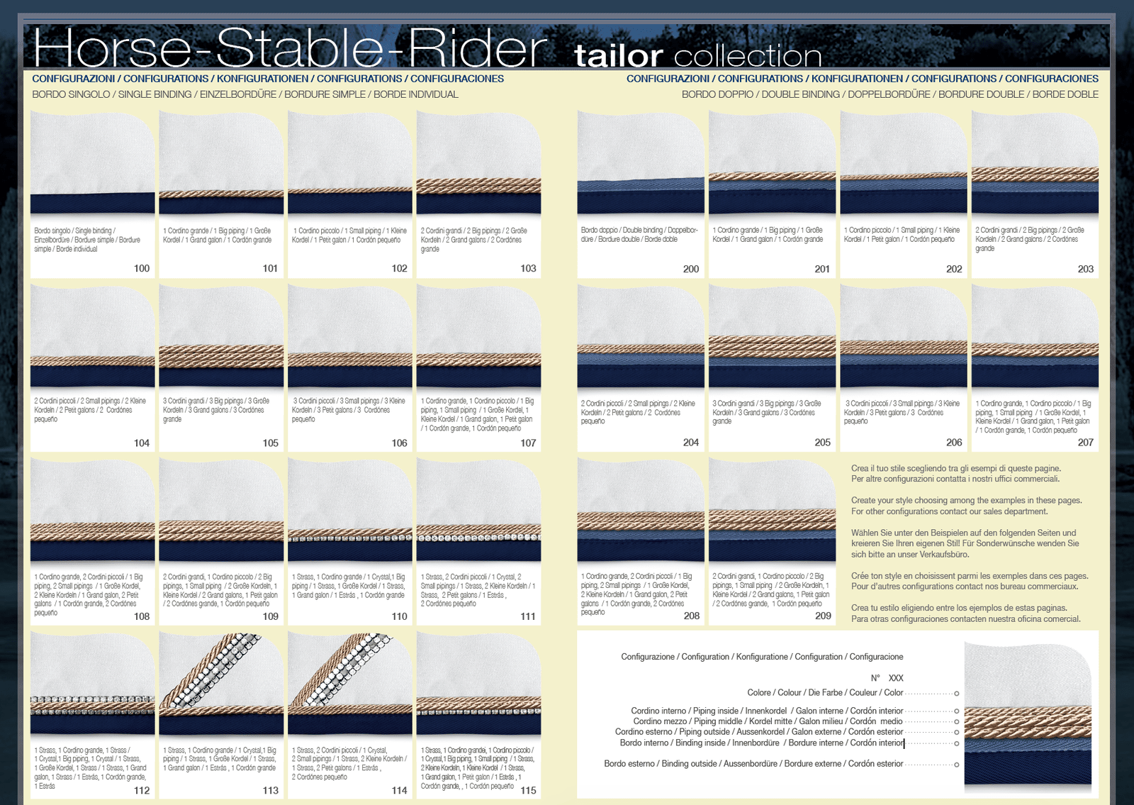 Springschabracke Quadro Konfigurieren