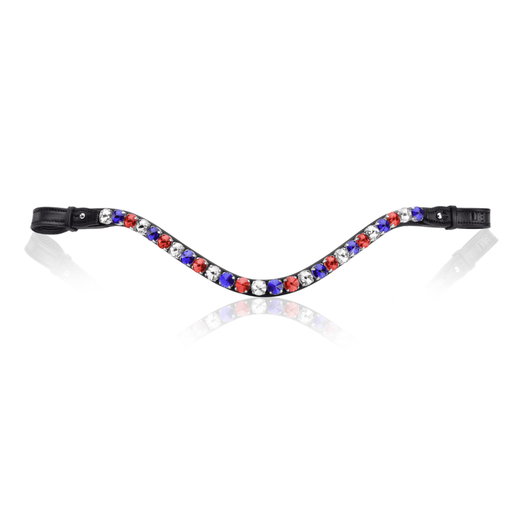 Stirnriemen Empire Flag