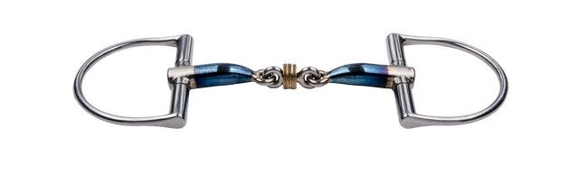 Sweet Iron D-Ring Messing Ringe doppelt gebrochen