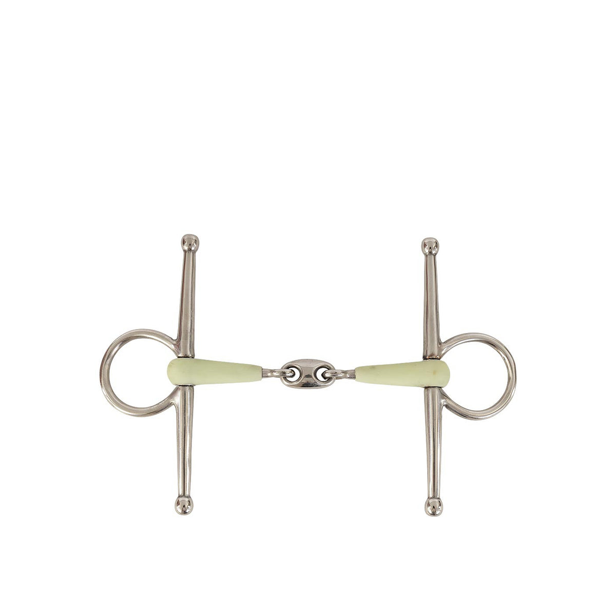 BR doppelt gebrochene Knebeltrense Apple Mouth 14 mm