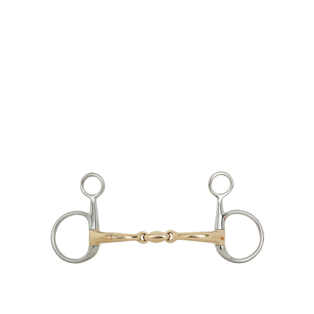 BR Baucher-Trense doppelt gebrochen Soft Contact 12 mm Cheeks 110 mm