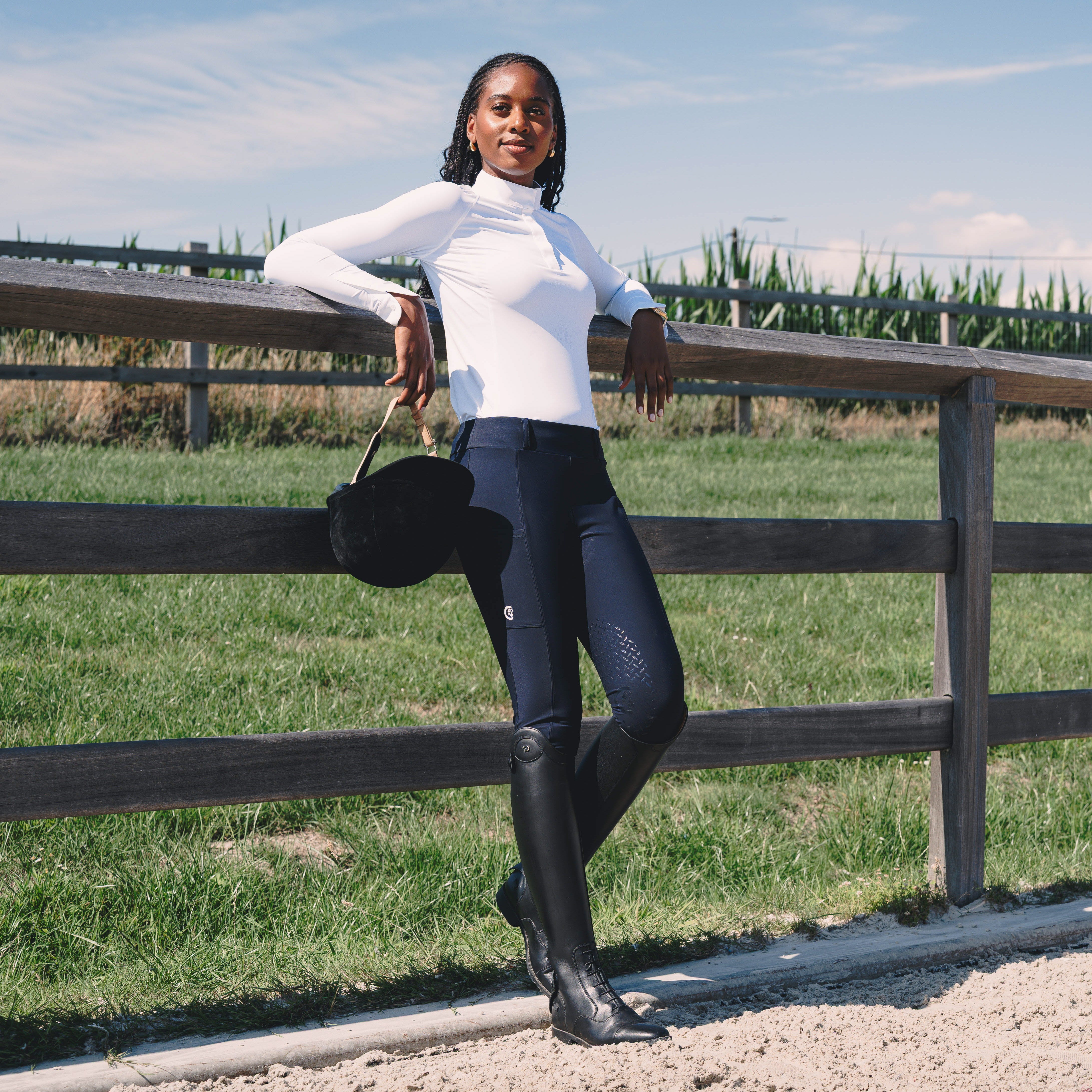 Reitlegging Classic Kniebesatz