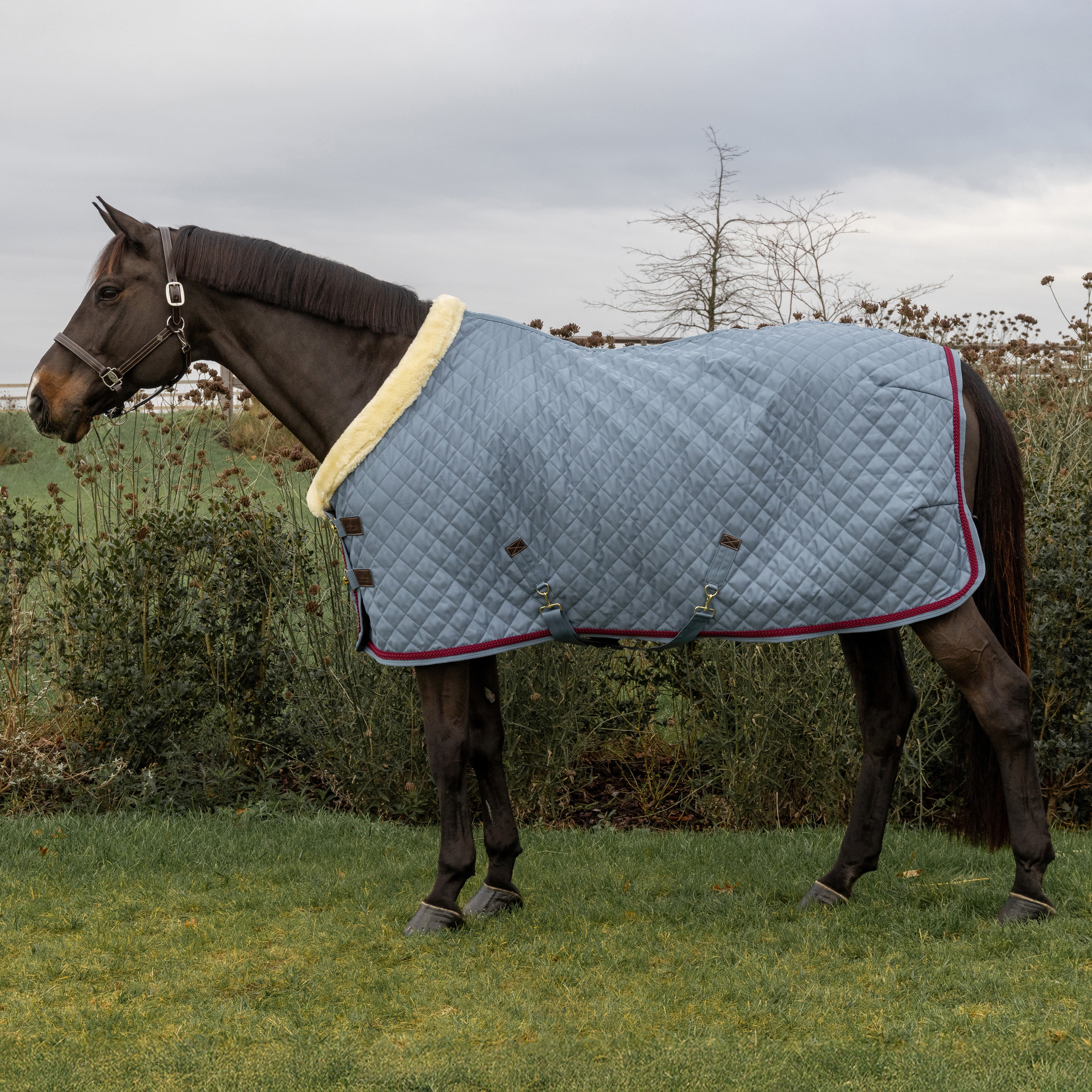 Turnier Decke Geflochtenes Strick