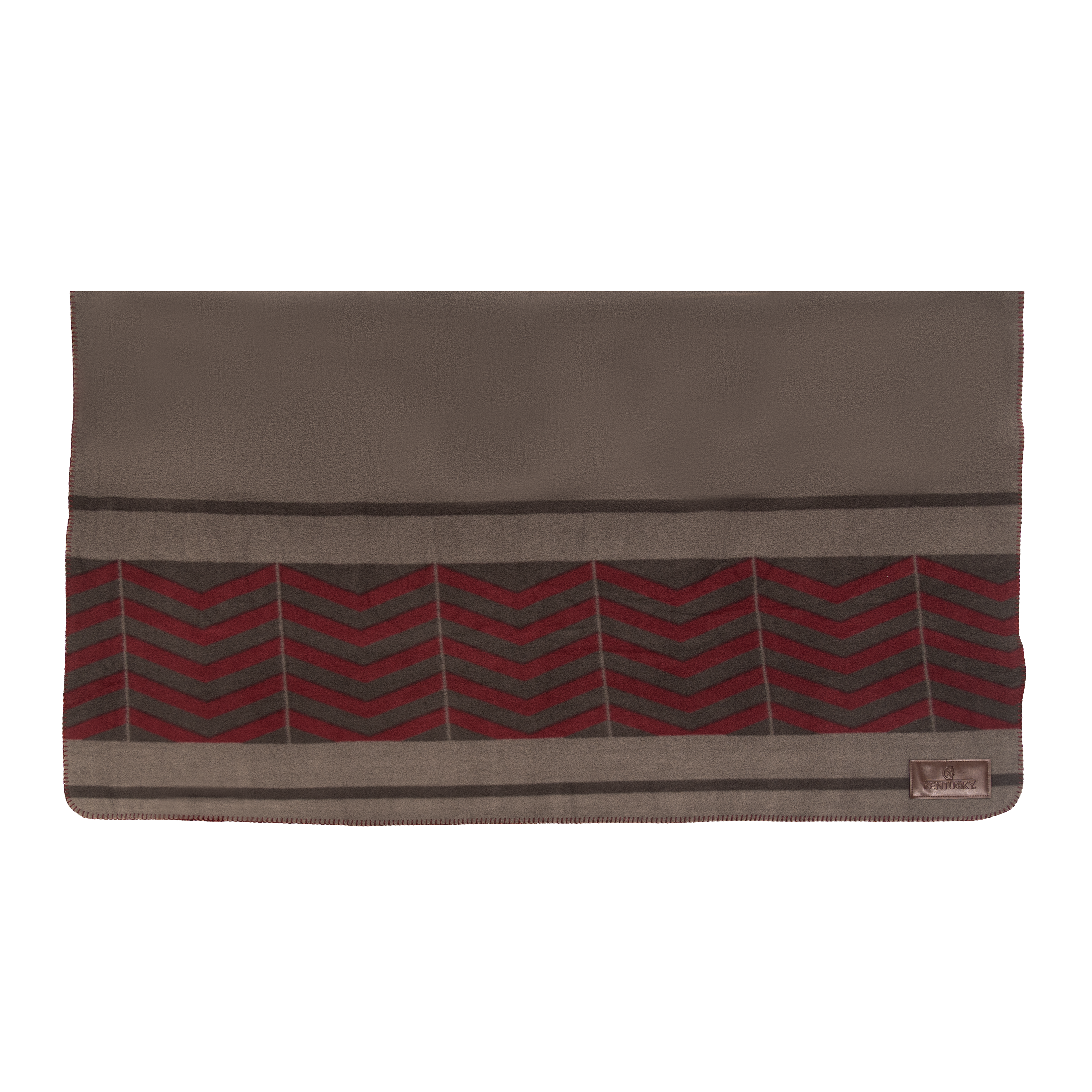 Schwer Fleece Decke Square Fishbone   140x120cm