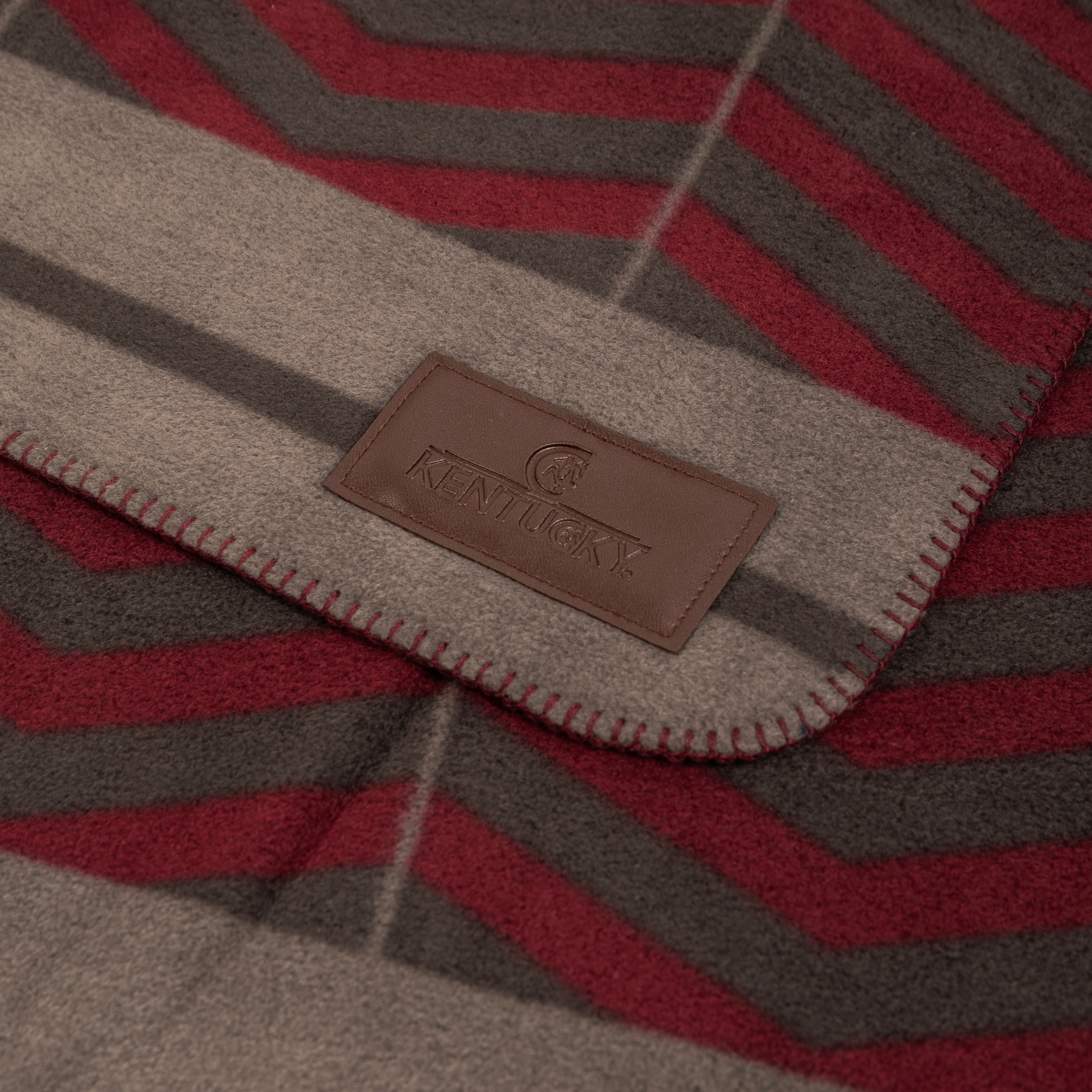 Schwer Fleece Decke Square Fishbone   140x160cm