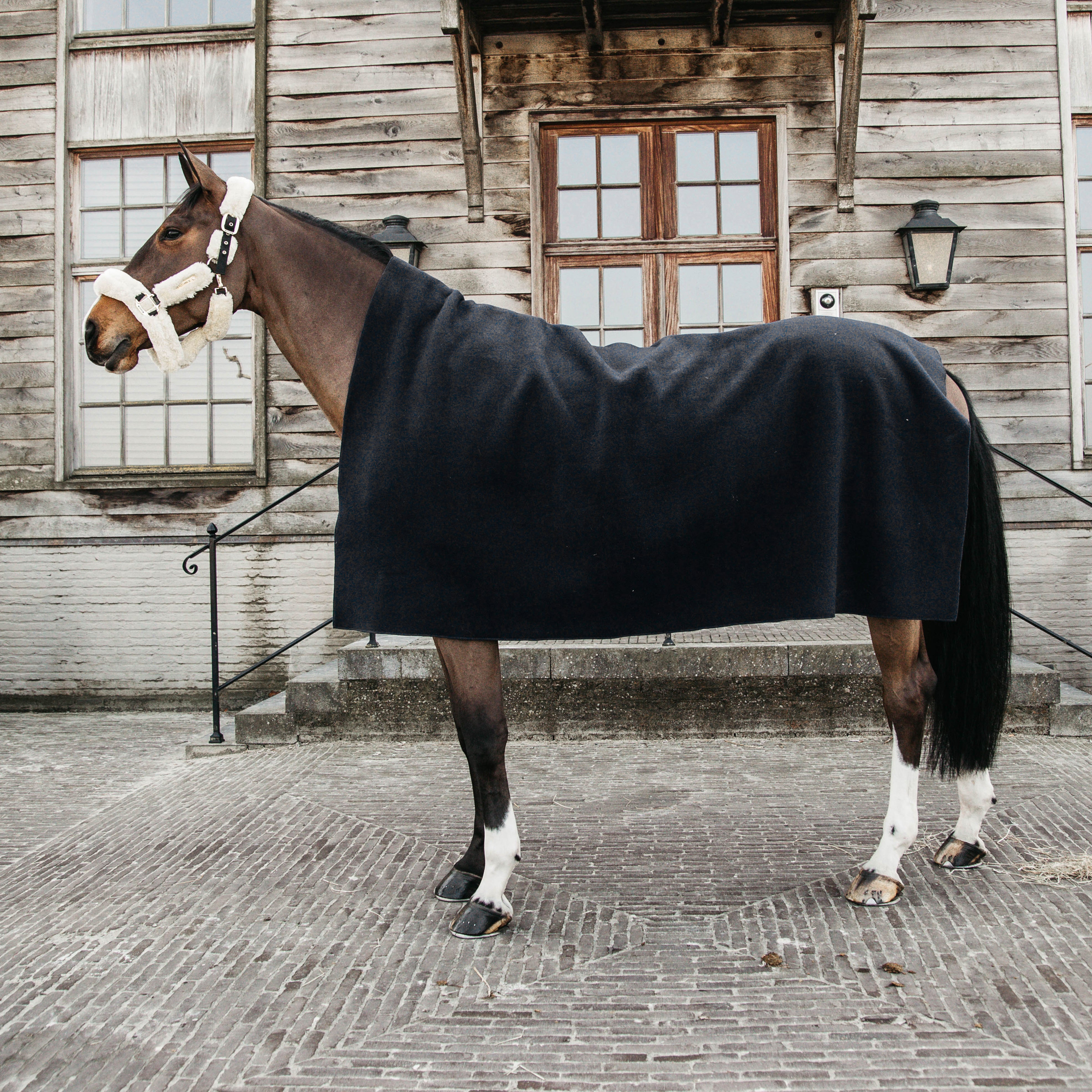 Schwer Fleece Decke Square 140x160cm