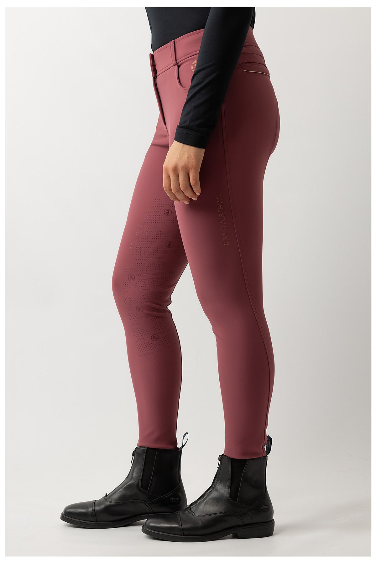 BR Reithose Lendsey Damen Silikonbesatz