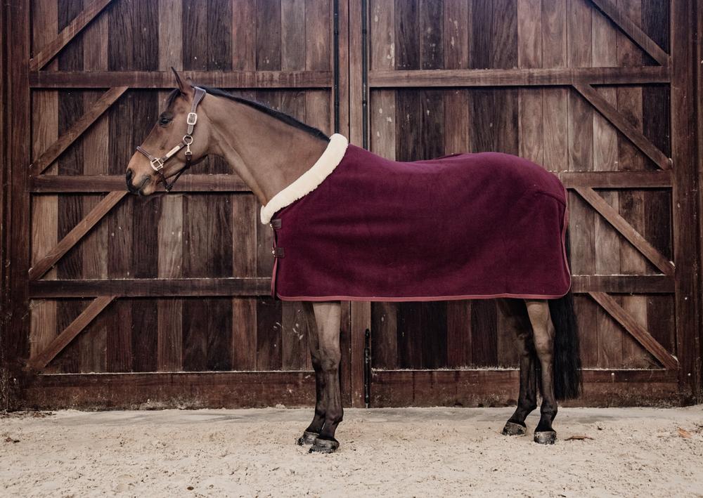 Abschwitzdecke Fleece Show Heavy