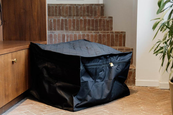 schabracken aufbewahren Schabracken/Decken Tasche Pro Schwarz ohne bohren Ausziehbare Flaschenaufbewahrung - Just4Camper Schubladengröße:PAX500 (schmal)
