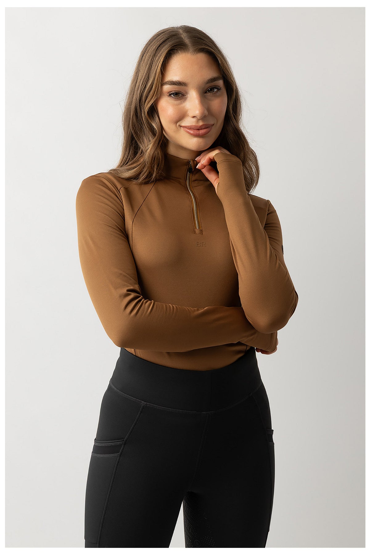 BR Half-Zip Pullover Lieke Damen