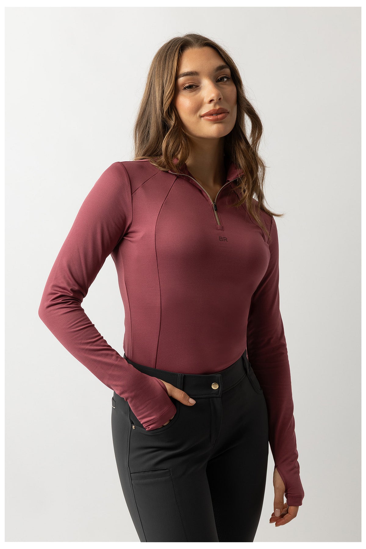 BR Half-Zip Pullover Lieke Damen