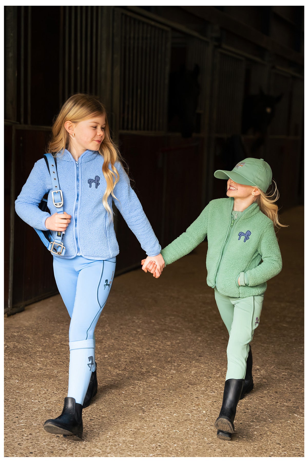 BR Mini Horse Jacke mit Reißverschluss