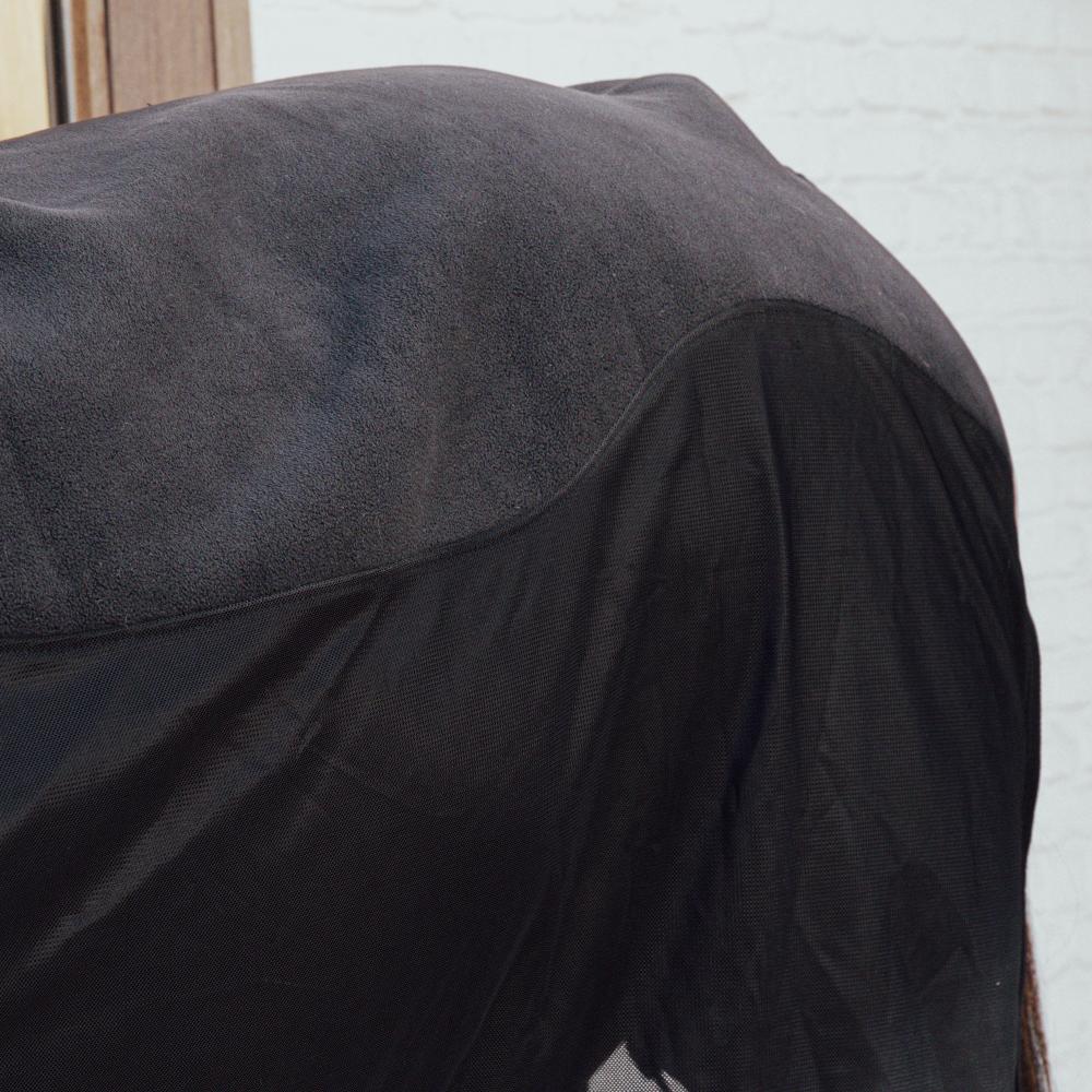 Fleece Decke mit Mesh