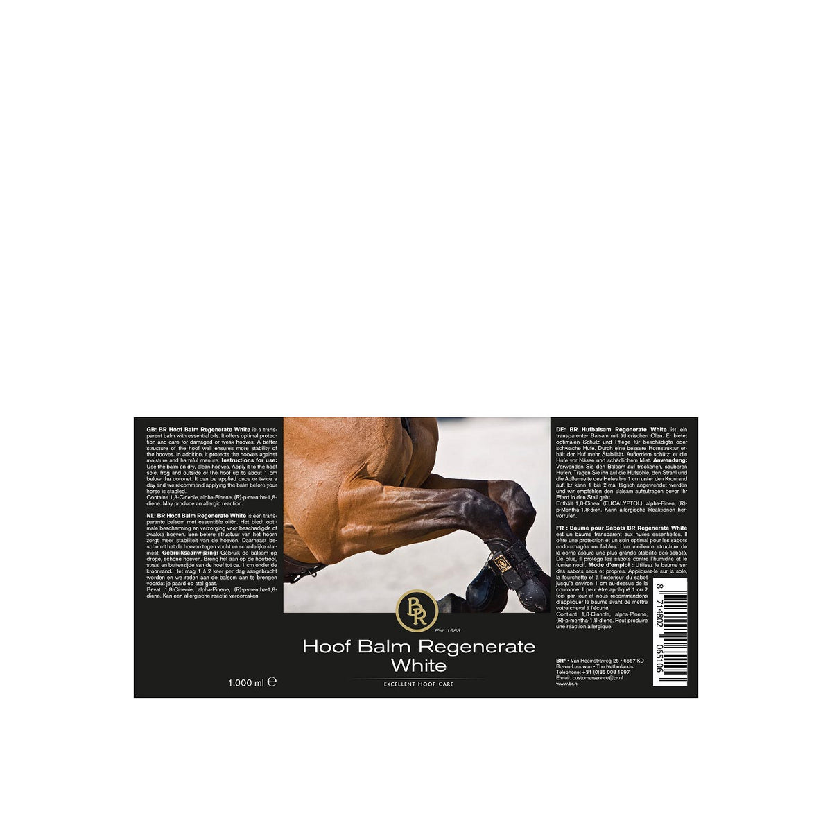 BR Hoof Balm Regenerate White