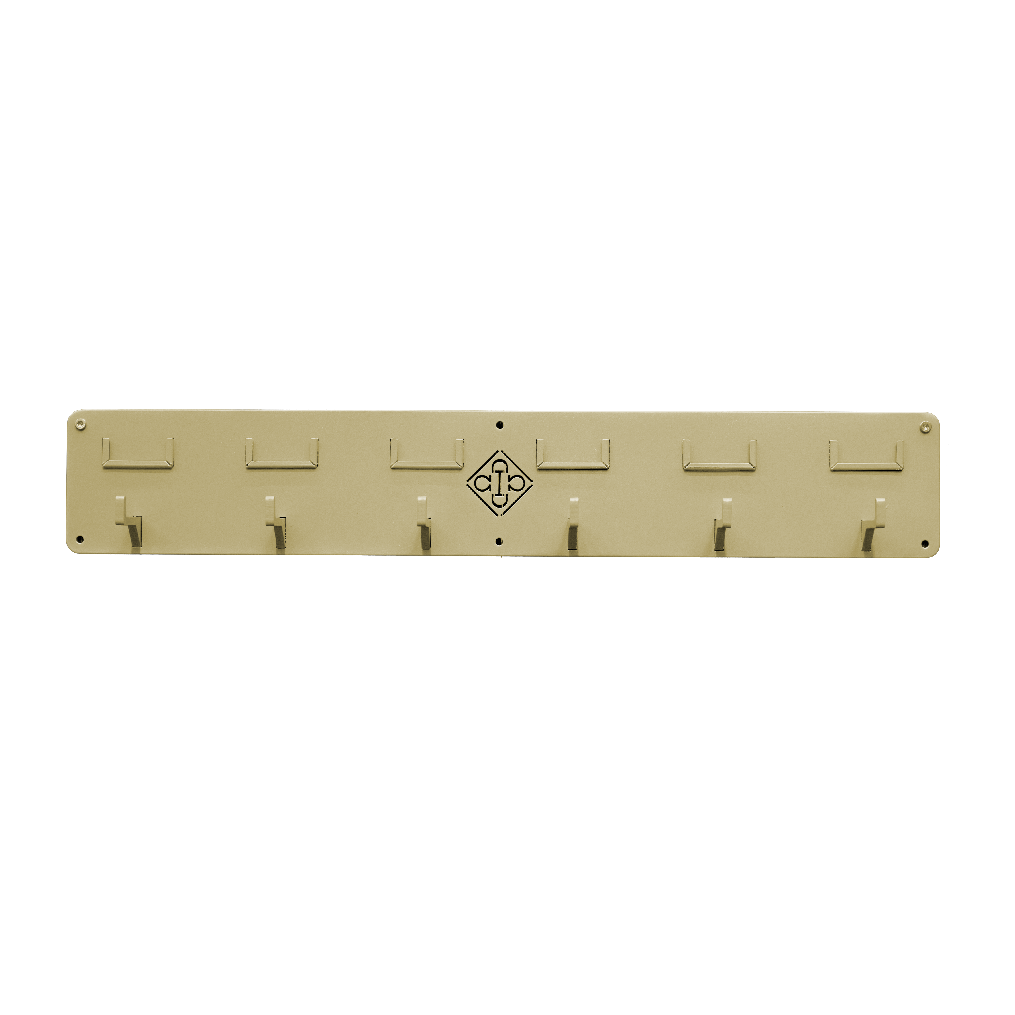 Trensenhalter mit 6 Haken und Namensschild