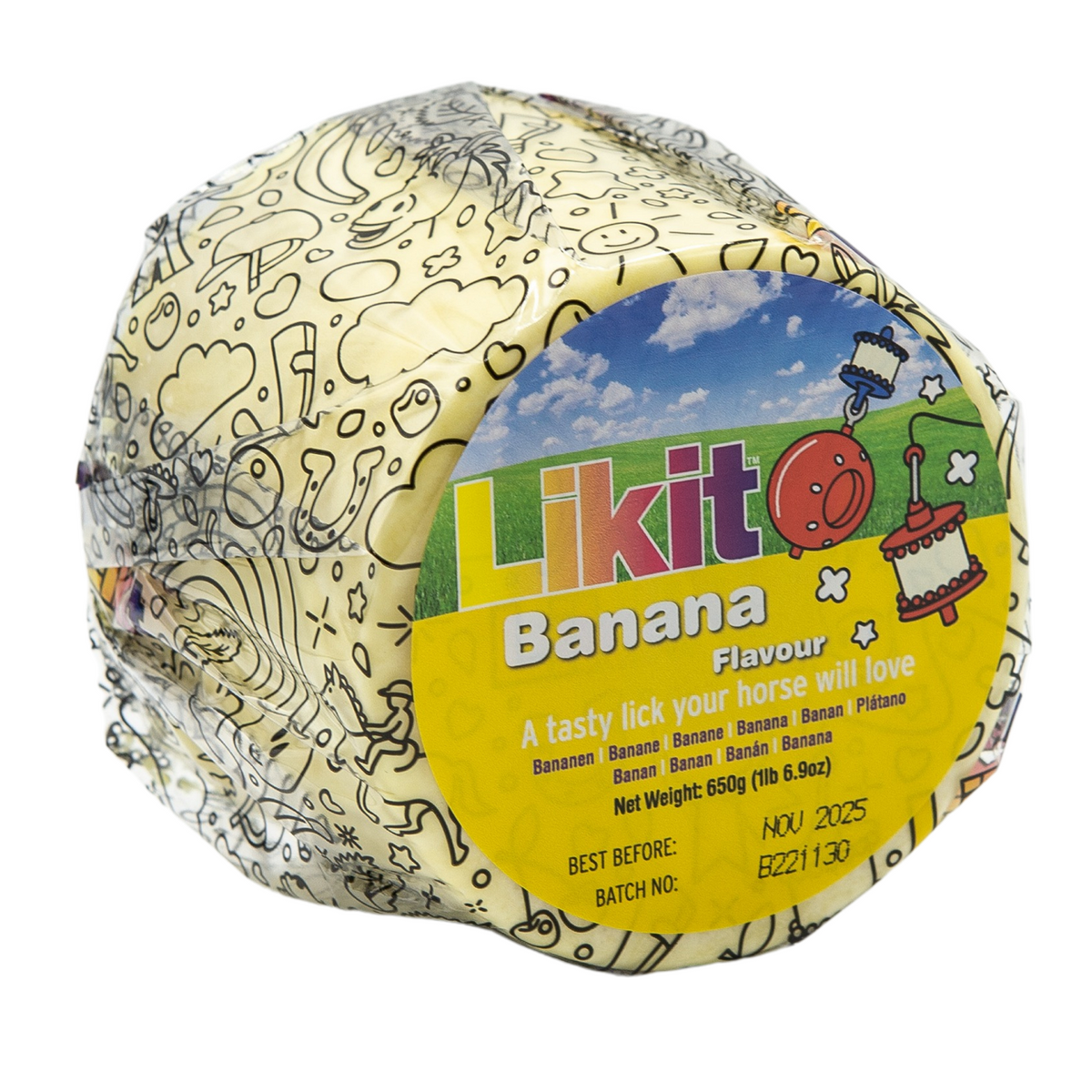 Likit Leckstein Banane 650 g VE12