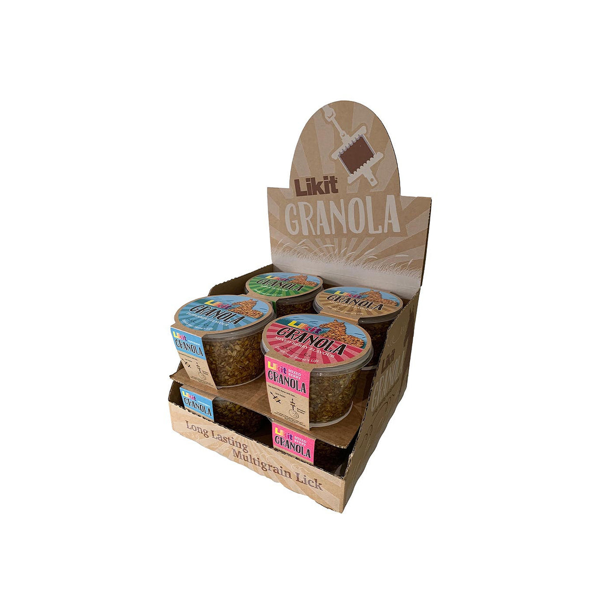 Likit Granola verschiedene Geschmacksrichtungen 500g VE8