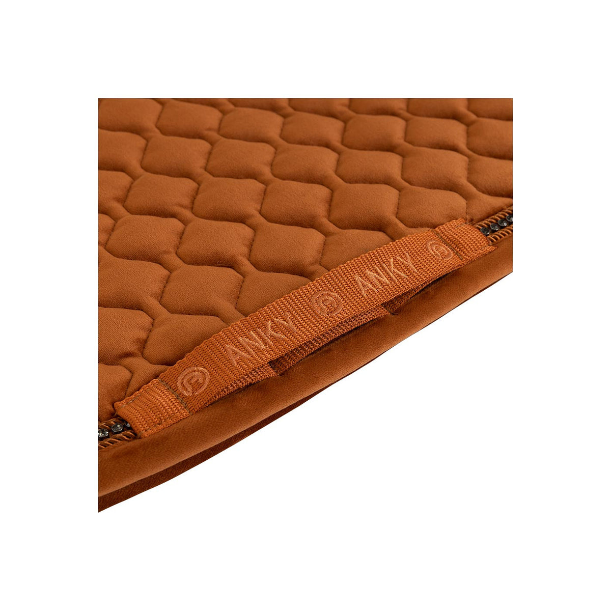 ANKY® Dressurschabracke Samt mit Strasssteinen XB23002