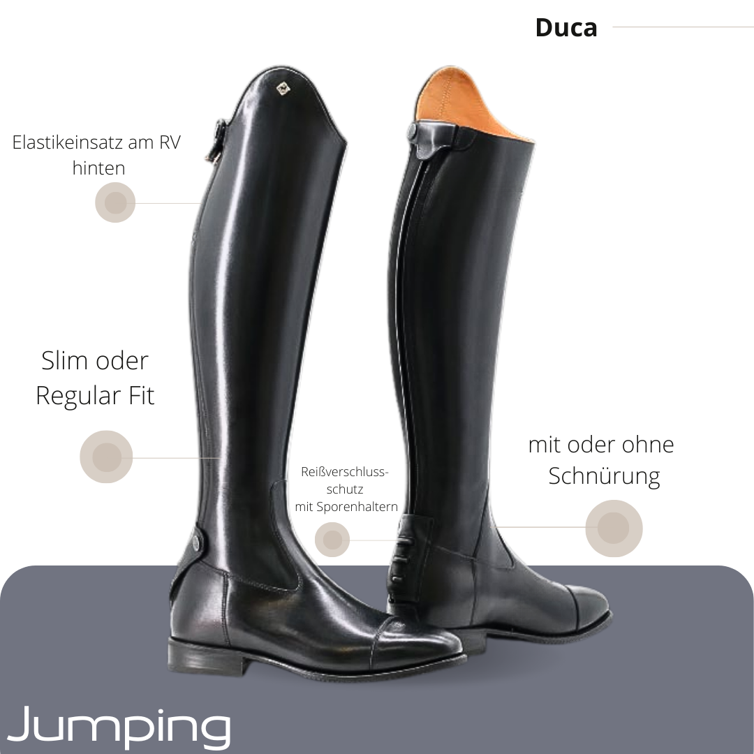 Duca Reitstiefel Konfigurator