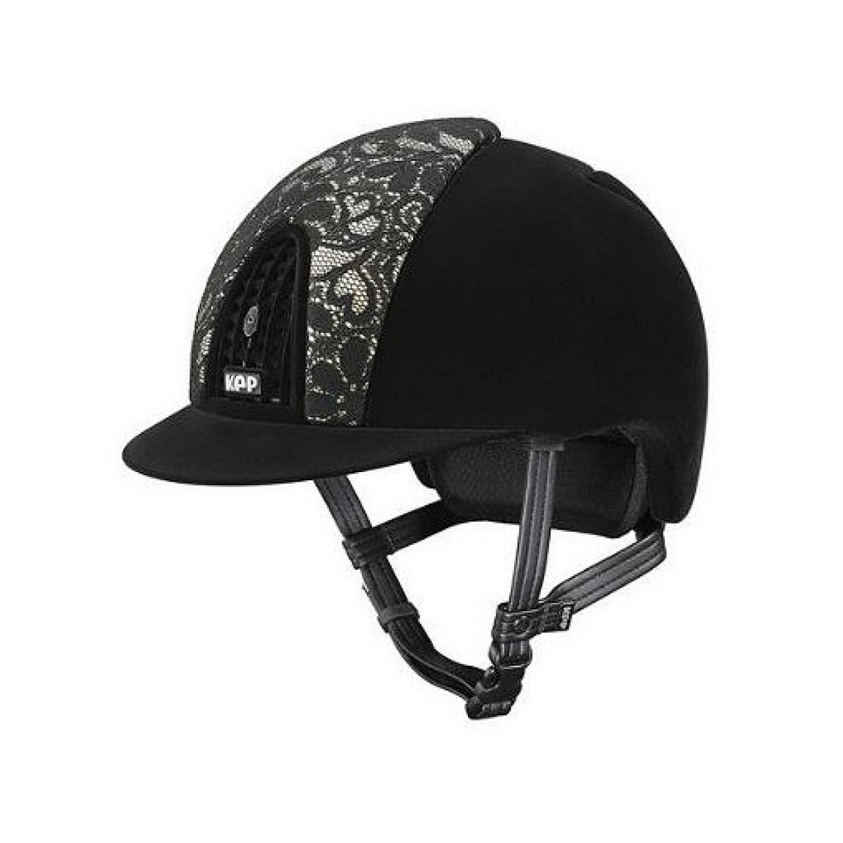 KEP Cromo Velvet black grid, black chinstrap?