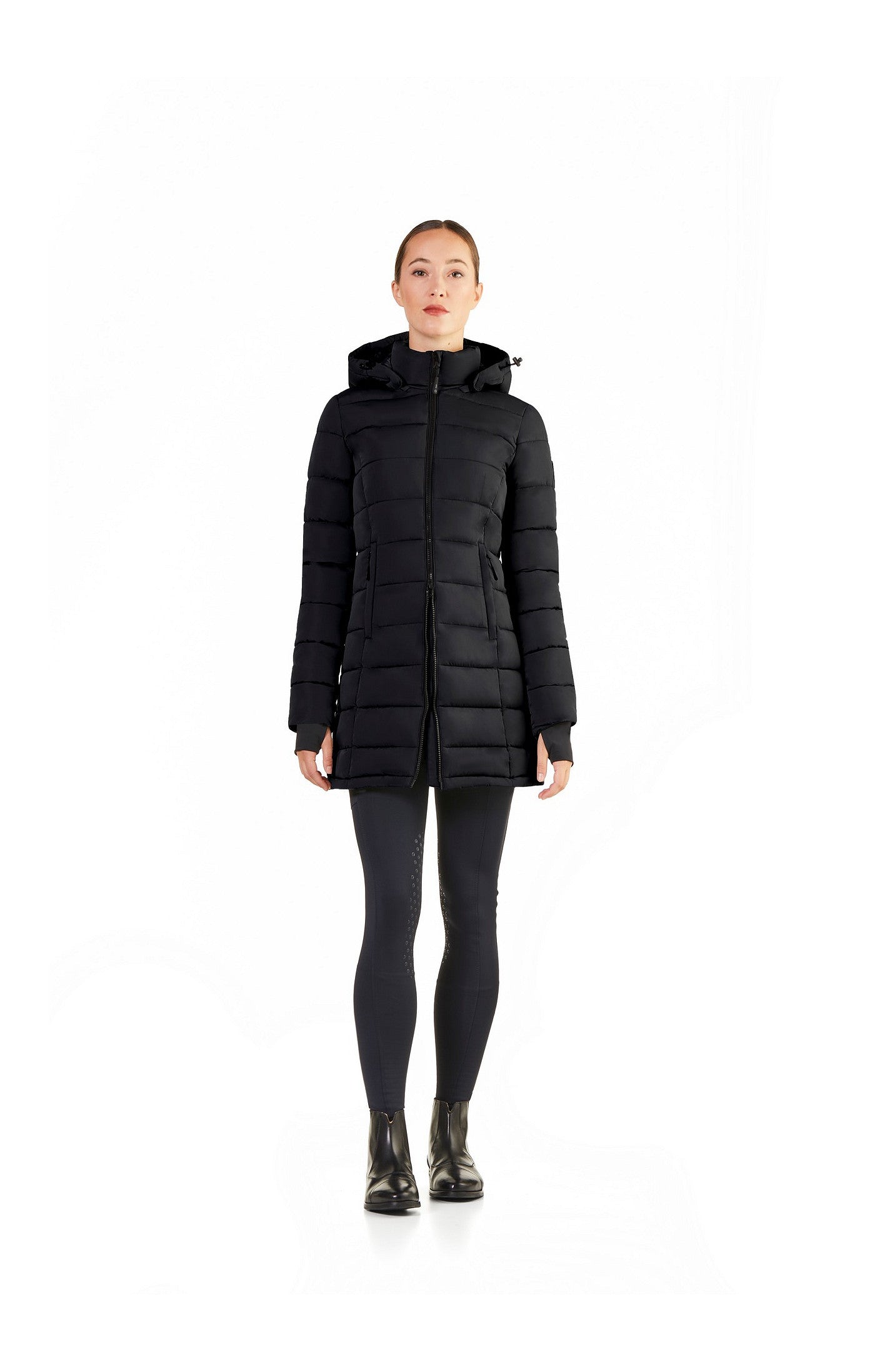 Parka Era Padded long jacket w Detachable Hood