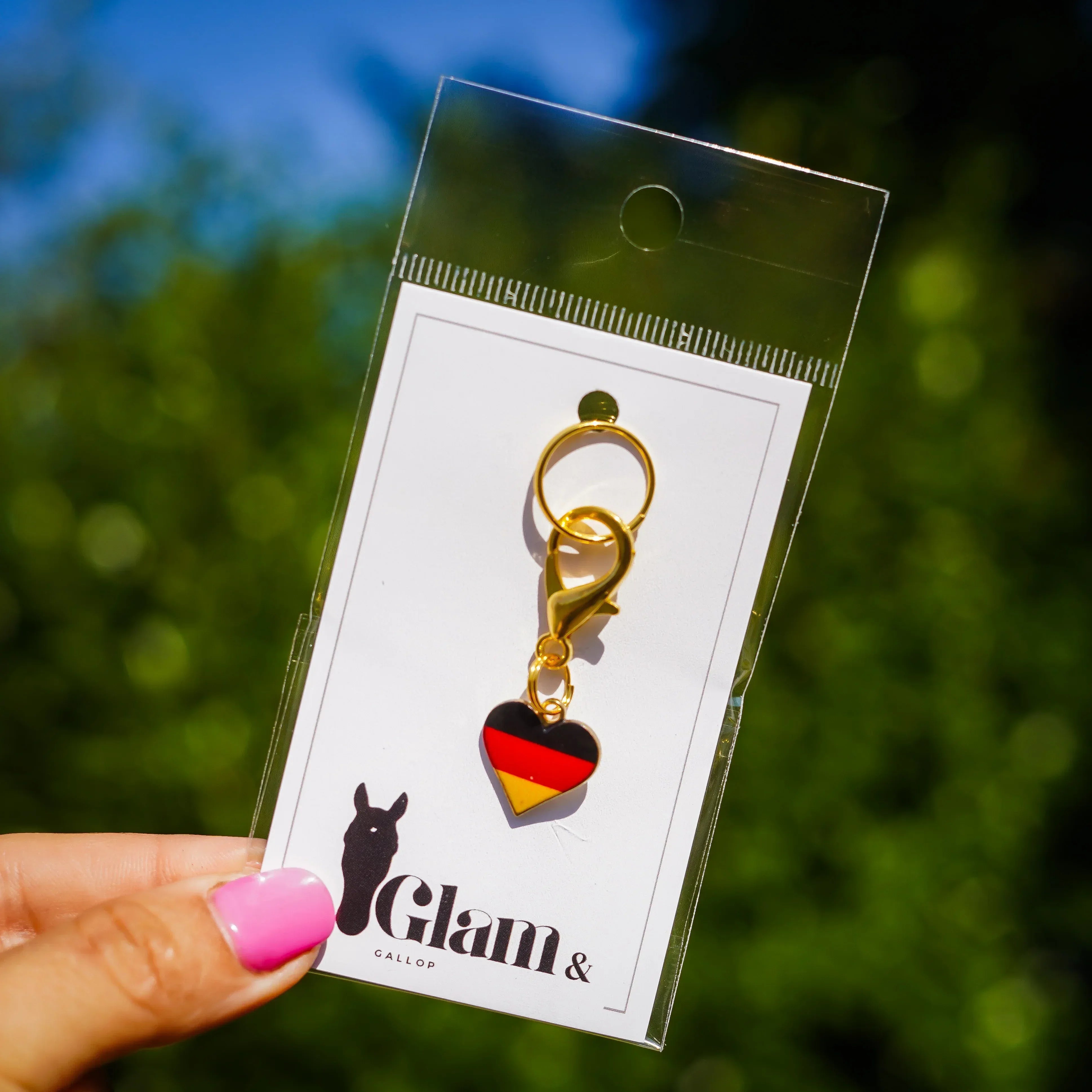 RIDE FOR GERMANY Charm