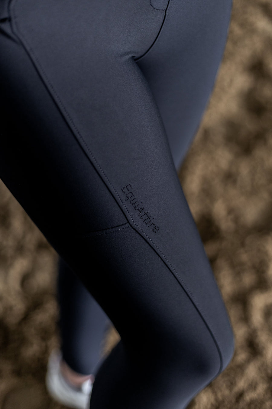 All-inclusive Reitleggings - schwarz – Bund und Passform