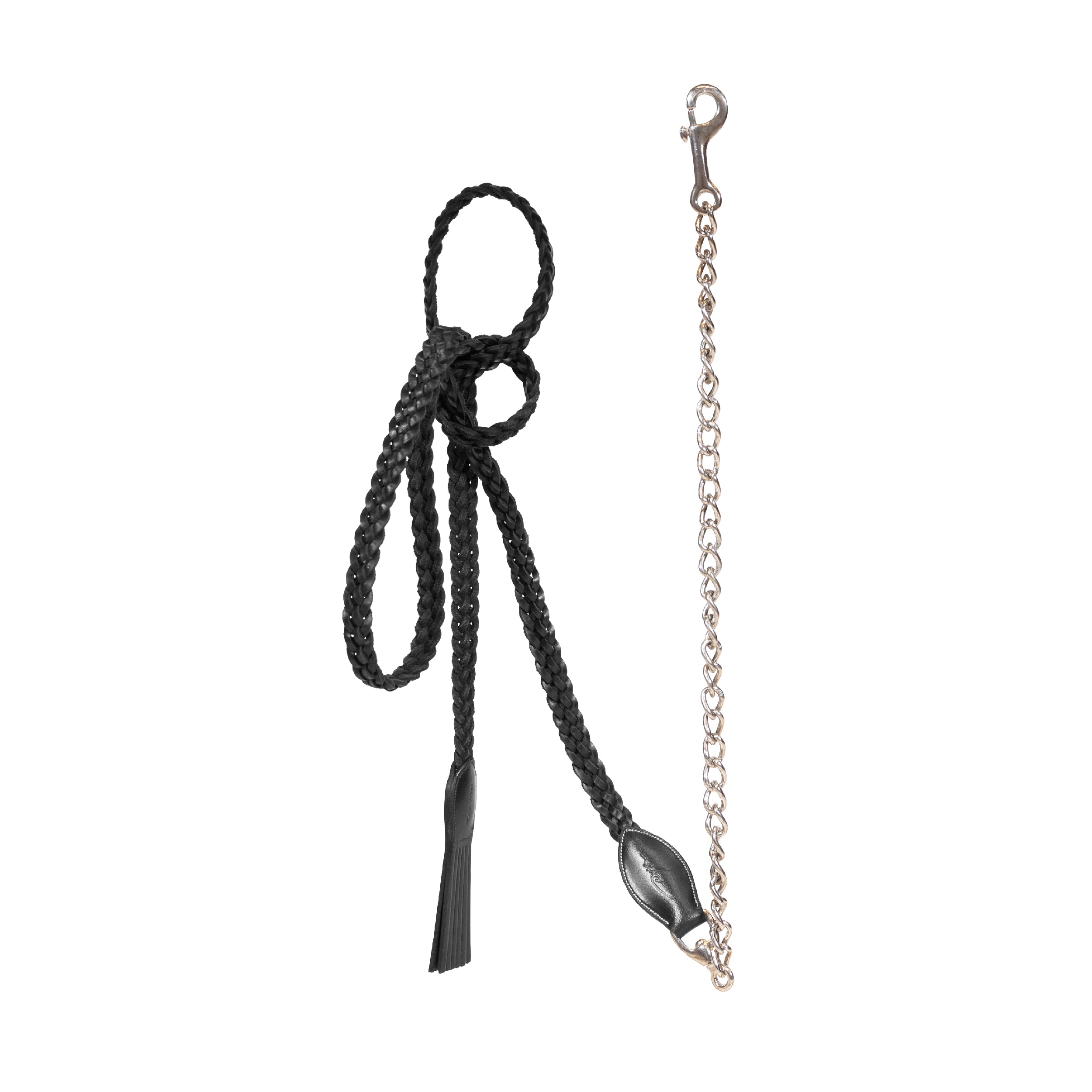 Geflochtener Führstrick Mit Kette