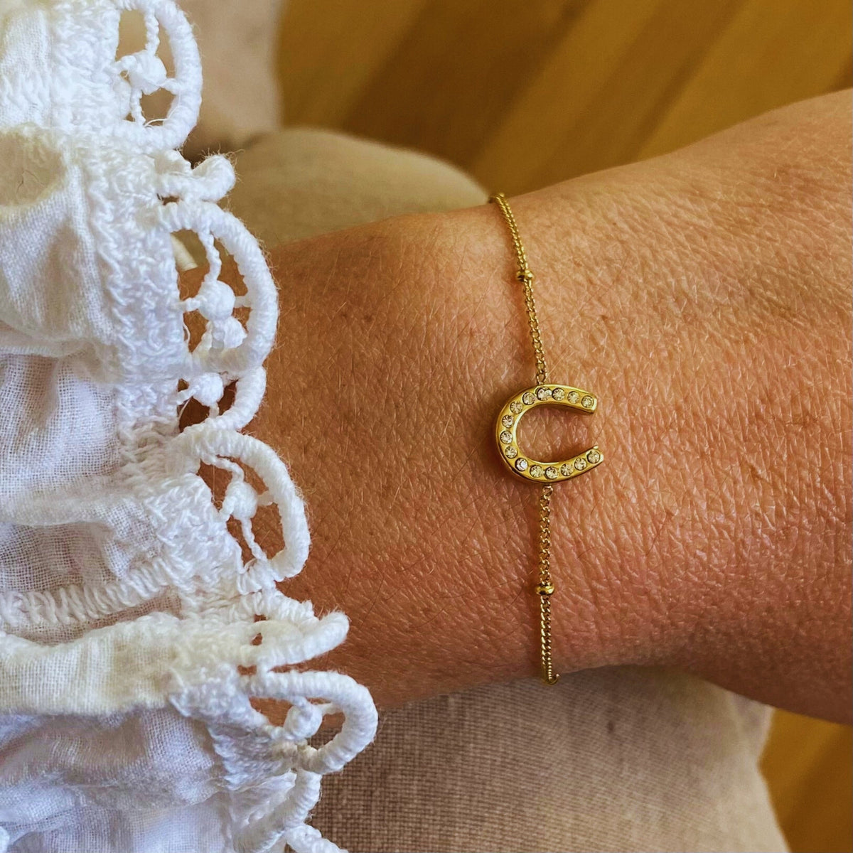 Armband - FIERA STRASS Gold