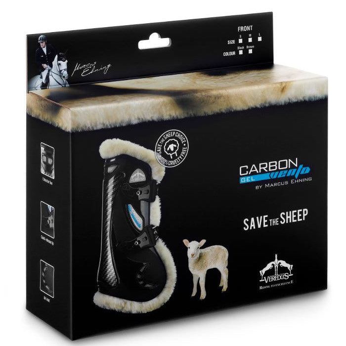 Carbon Gel Vento Safe The Sheep Gamaschen vorne